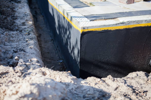 SJ Waterproofing Pros completing home waterproofing near De Pere, WI