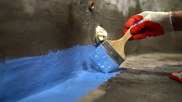 Large-scale Interior Drainage System work completed in De Pere, WI by SJ Waterproofing Pros