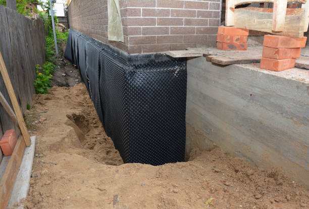 Expert waterproofing evaluation at a De Pere, WI property